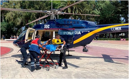 Cae barda sobre mujer en Santiago Tepalcatlalpan, Xochimilco