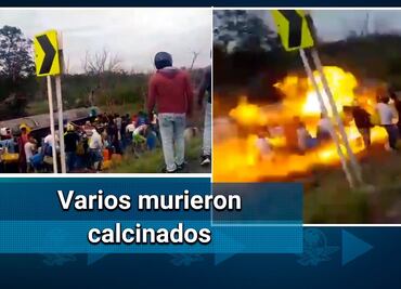 Incendio en camión con gasolina deja 7 muertos y 40 lesionados en Colombia