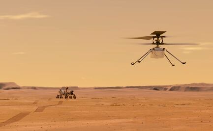 La NASA quiere hacer volar un helicóptero en Marte por primera vez