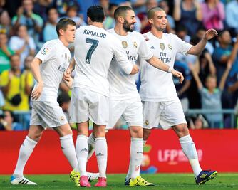 Real Madrid suda de más para vencer al Granada