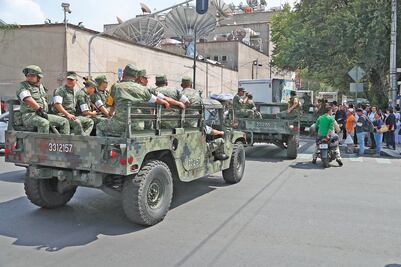 Despliegan 3 mil militares para labores de rescate
