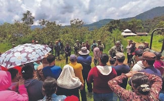 Piden seguridad 40 comunidades de la Sierra