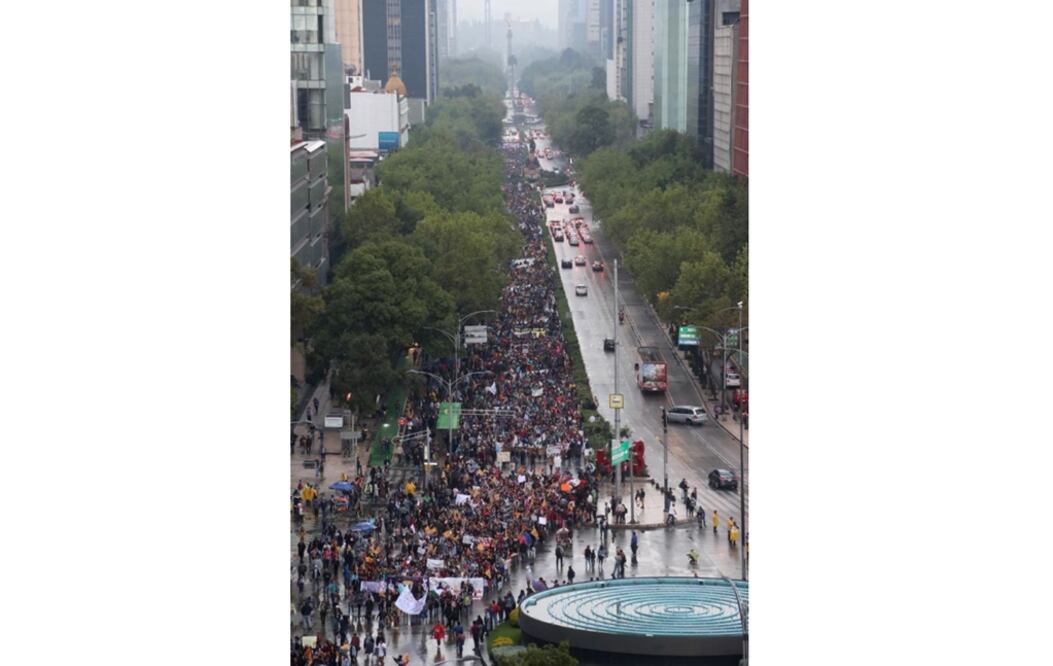 Alternativas viales ante Marcha del Silencio en CDMX. Foto: Ariel Ojeda/EL UNIVERSAL