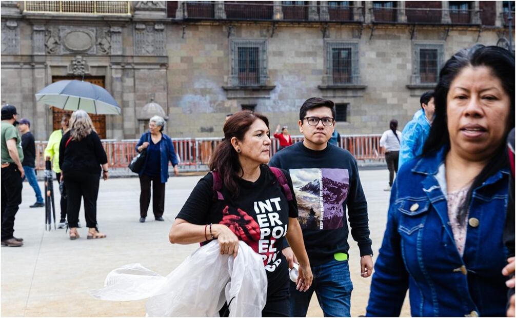 Concierto de Interpol en el Zócalo de CDMX. Fotos: Abril Ángulo/ El Universal