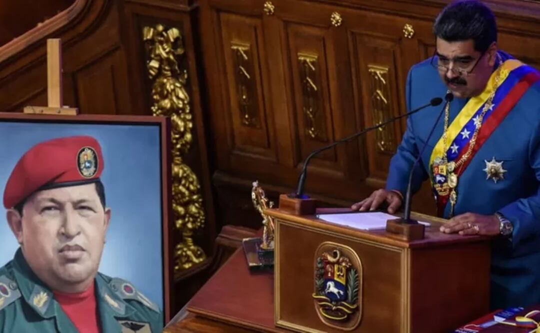 Maduro fue un fiel seguido de Chávez desde el principio. Con él, fue constituyente, diputado, canciller y vicepresidente. Foto: Getty Images