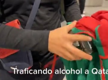 VIDEO: Aficionados mexicanos llegan a Qatar rompiendo la ley y con música de mariachi incluida