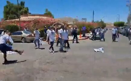 Elementos de la Guardia Nacional resguardan Consejo Municipal Electoral en Sonora