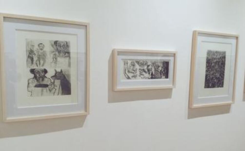 Inauguran exposición de Toledo en Puebla