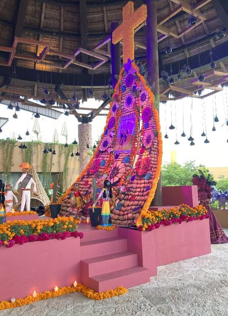 Aspectos de Xcaret en Día de Muertos. Foto: Soniae Sierra.