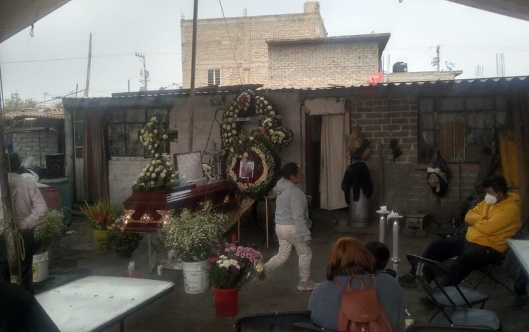 Melitón fue velado por sus familiares y vecinos en su humilde domicilio. Foto: especial