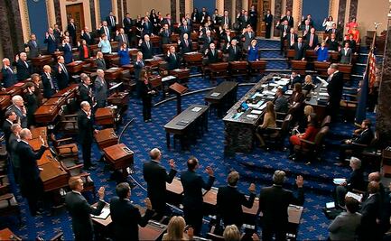 No hablar ni salir: las reglas para el juicio político a Trump en el Senado