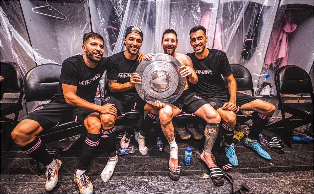 FOTO: Gerardo Martino levanta la mano y pide llevar al Inter Miami con sus figuras al Mundial de Clubes - @LuisSuarez9