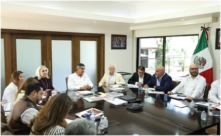Américo Villarreal presenta 14 proyectos estratégicos a director de la empresa NADBank, incluido el Plan Hídrico Golfo Norte