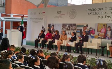 Mancera da inicio al nuevo ciclo escolar