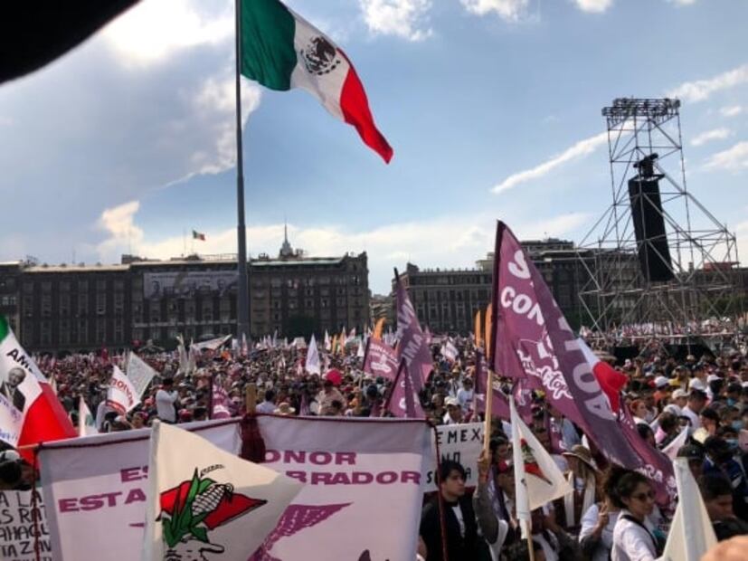 AMLO: cualquier "corcholata" que gane candidatura aplicará la misma política a favor del pueblo
