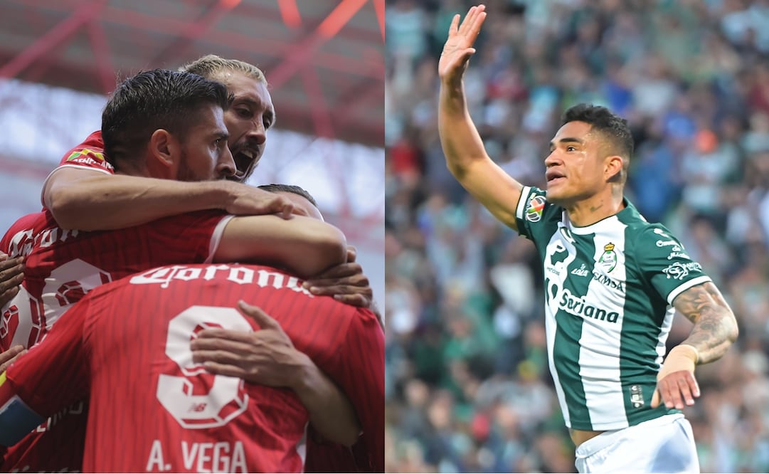 Toluca y Santos en la Jornada 13 del Clausura 2025 - Foto: Imago7