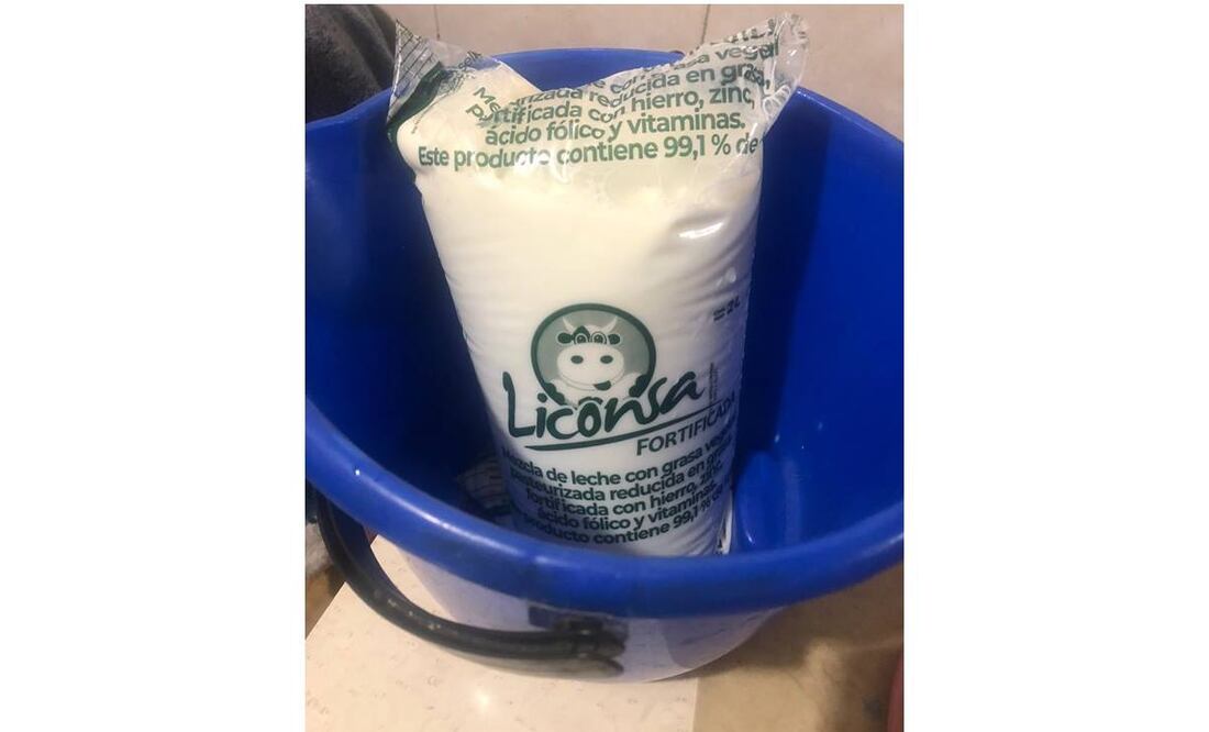 "Ya hay leche Liconsa", dice beneficiaria tras dos días de desabasto