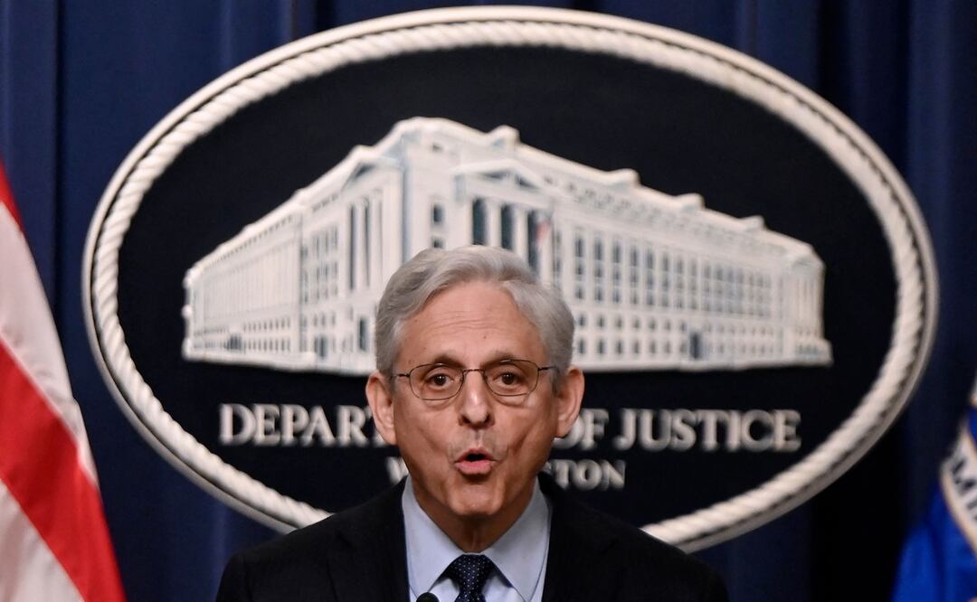 El fiscal general de Estados Unidos, Merrick Garland. Foto: AFP