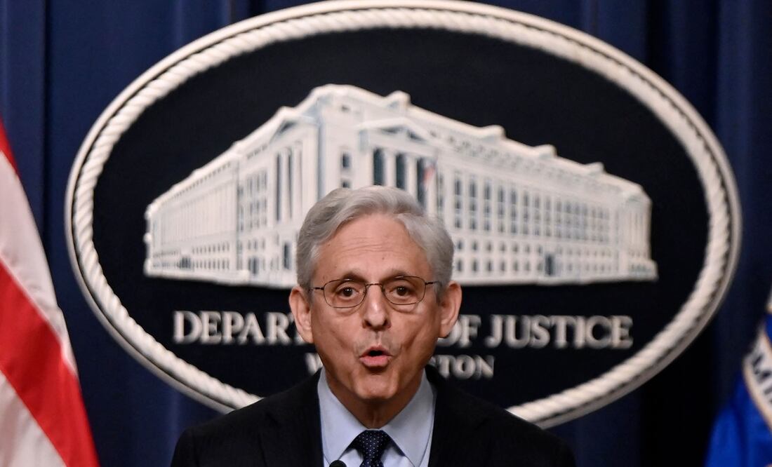 El fiscal general de Estados Unidos, Merrick Garland. Foto: AFP