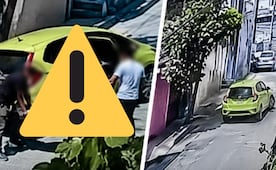 Abandonan cadáver maniatado y cámaras captan a los sospechosos, en Naucalpan