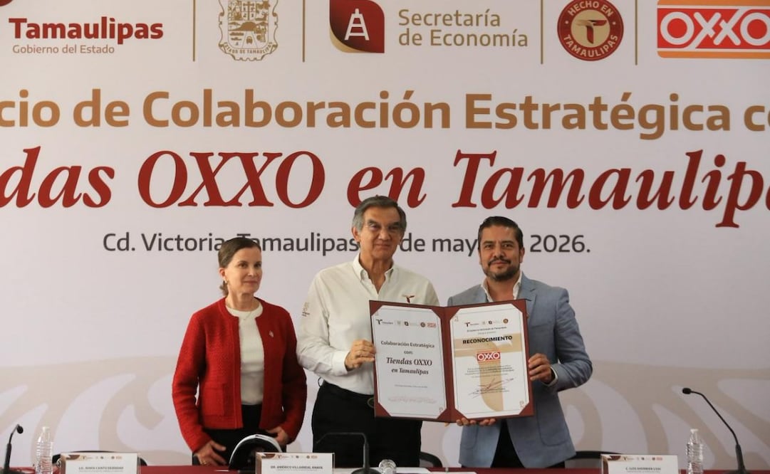 OXXO anuncia apertura de 60 nuevas tiendas en Tamaulipas; inversión es de más de 300 mdp.
Foto: Especial.