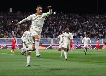 Cristiano Ronaldo convirtió hat trick en el triunfo del Al Nassr; lleva 8 goles en 5 partidos