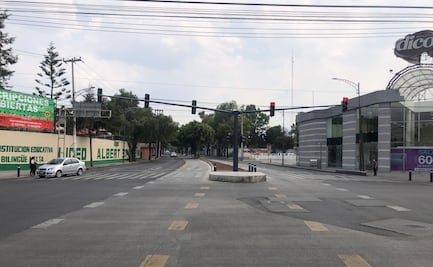Como si hubiera regresado la contingencia, así lucen ciertas zonas de CDMX en Semana Santa