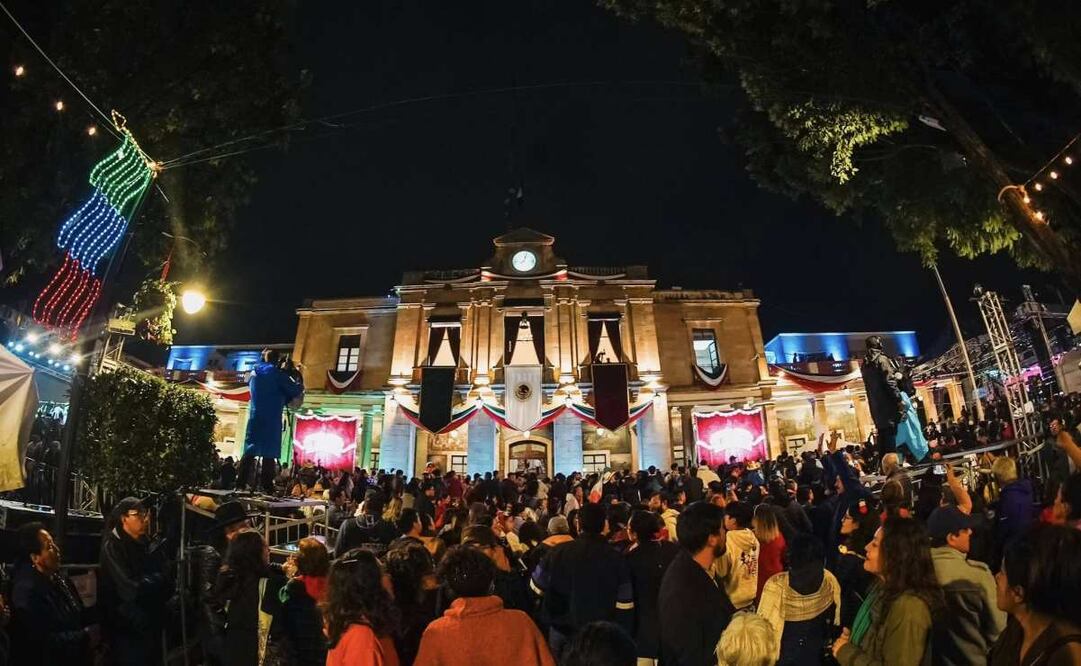 Explanada de la alcaldía Tlalpan. Foto: Facebook @TlalpanAl