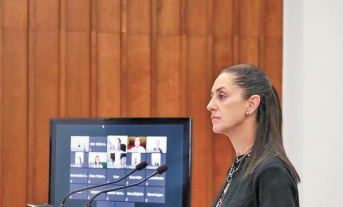 Claudia Sheinbaum informó que la Secretaría de Salud federal entregará alos estados los indicadores que se utilizan para la construcción del semáforo. Foto: ESPECIAL