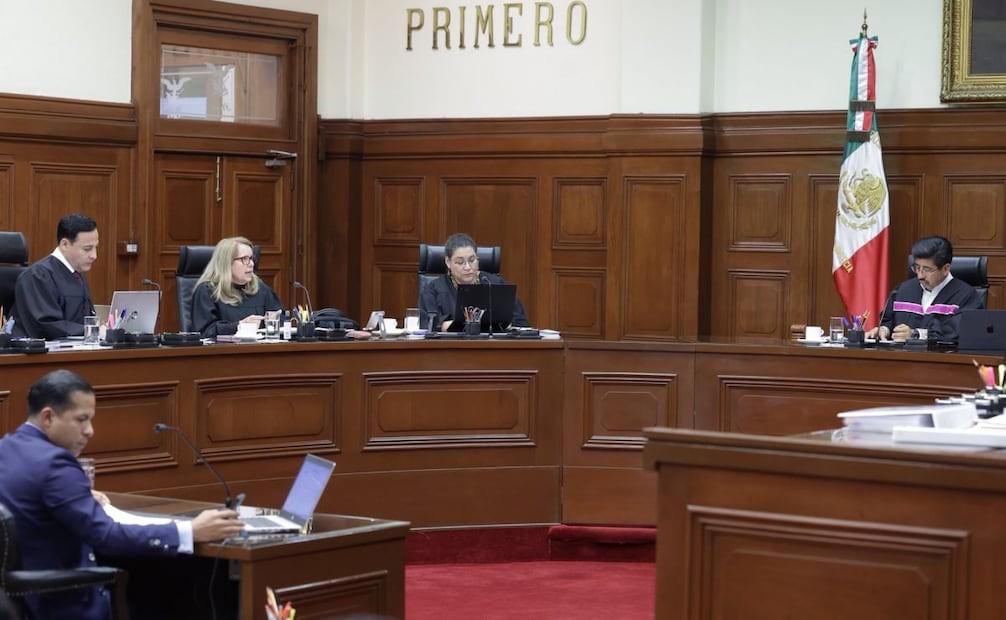 La ministra Loretta Ortiz Ahlf en sesión del pleno de la Suprema Corte de Justicia de la Nación el pasado miércoles 4 de febrero de 2026. Foto: Especial