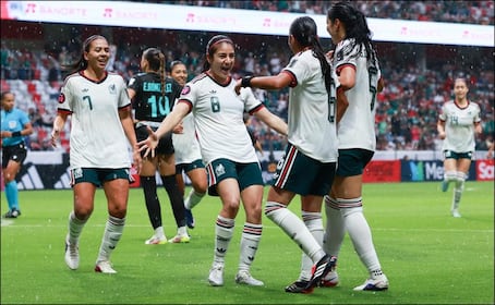 El Tricolor Femenil goleó a Puerto Rico para asegurar su presencia en el Campeonato CONCACAF W 