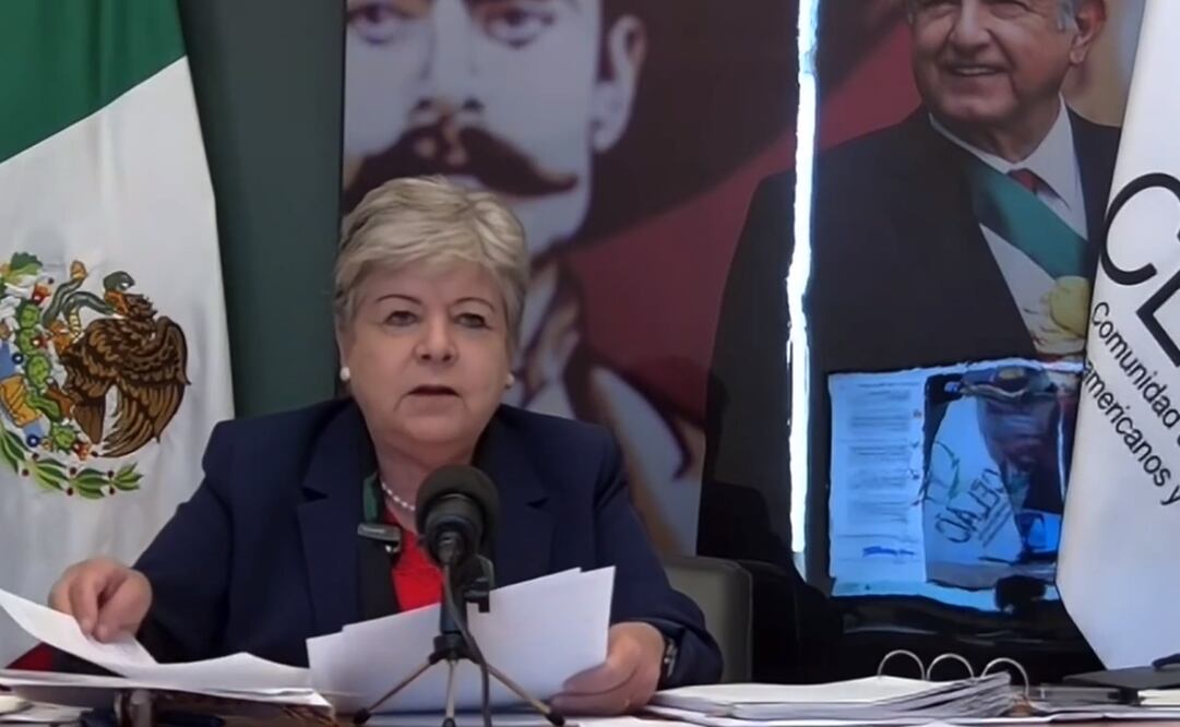 Canciller Alicia Bárcena en reunión de ministros de la CELAC. Foto: Especial