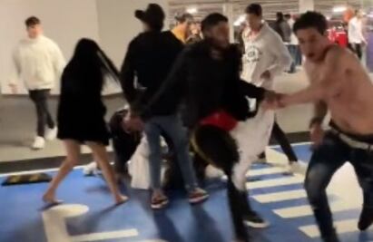 VIDEO: Trifulca en la plaza Town Square de Metepec no dejó heridos ni detenidos, dicen autoridades 