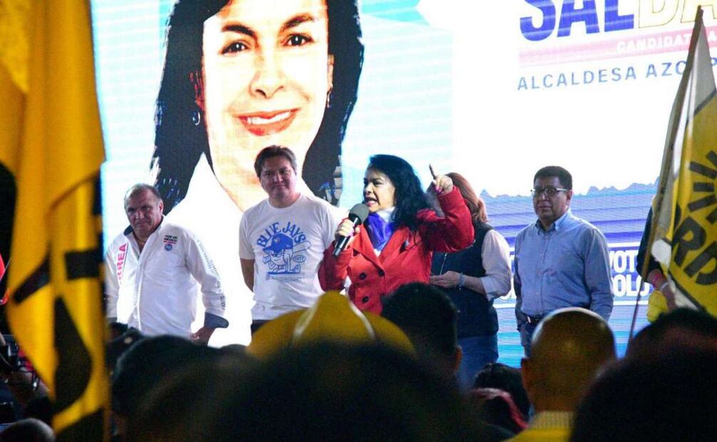 Margarita Saldaña candidata a la alcaldía Azcapotzalco de la coalición Va X La CDMX. Foto: Especial