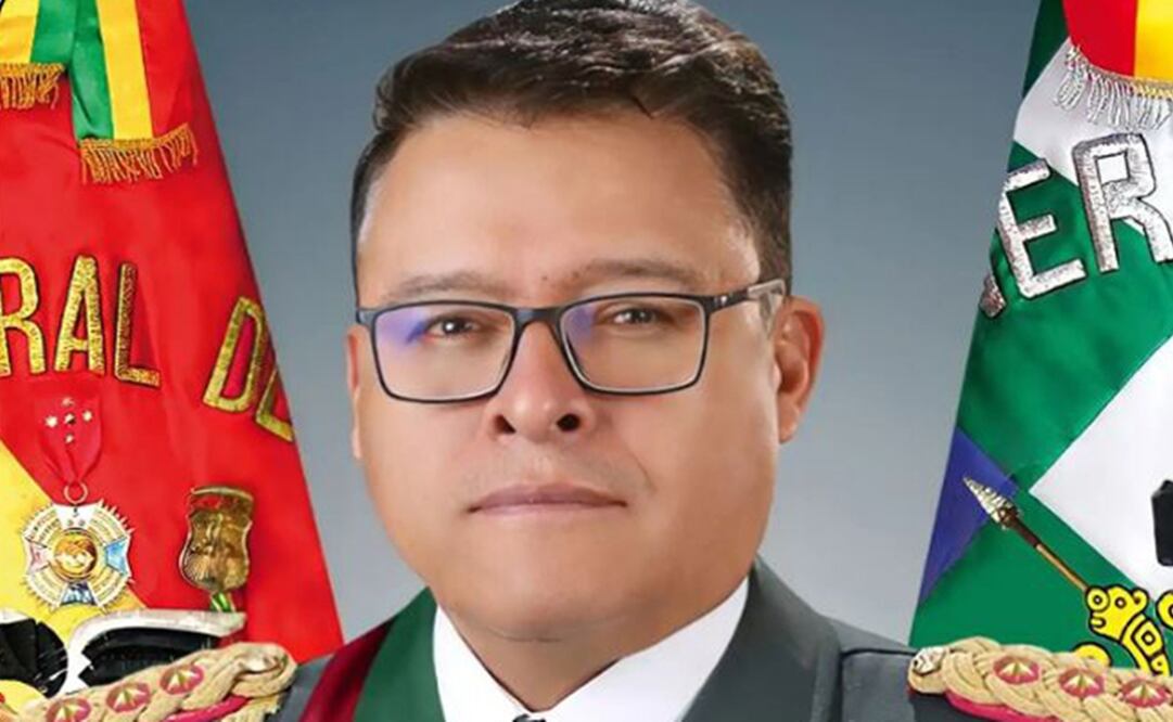 Juan José Zuñiga, quien se desempeñaba como el comandante del Ejército de Bolivia. Foto: Especial