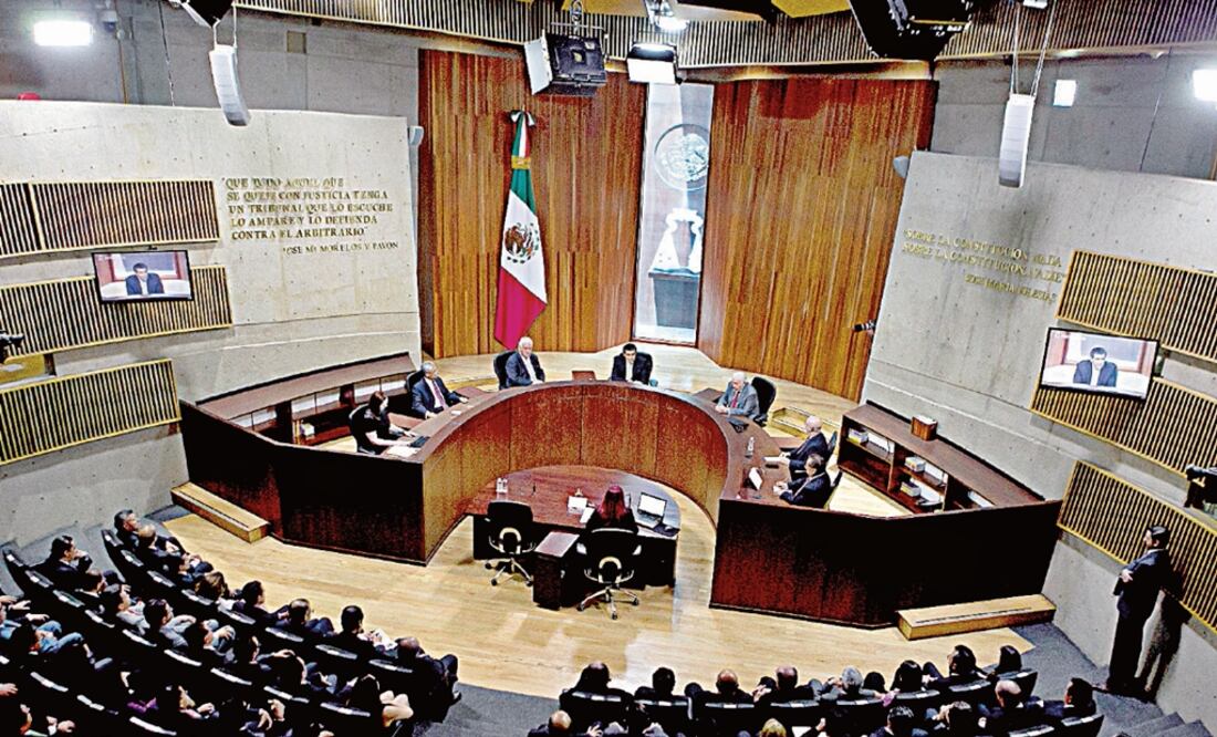 Sala Superior del Tribunal Electoral del Poder Judicial de la Federación. Foto: Archivo/EL UNIVERSAL