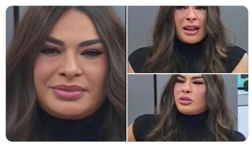 Fotos falsas del rostro de Galilea Montijo, fueron alteradas y circulan en redes.