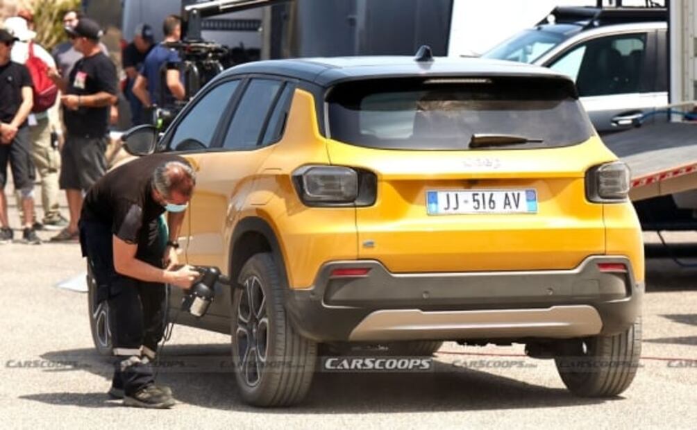 Esta es la "Jeepster", la nueva mini camioneta eléctrica de Jeep