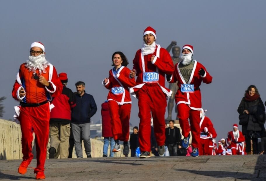 The Santa Run México, la carrera de Santacloses llega a la CDMX