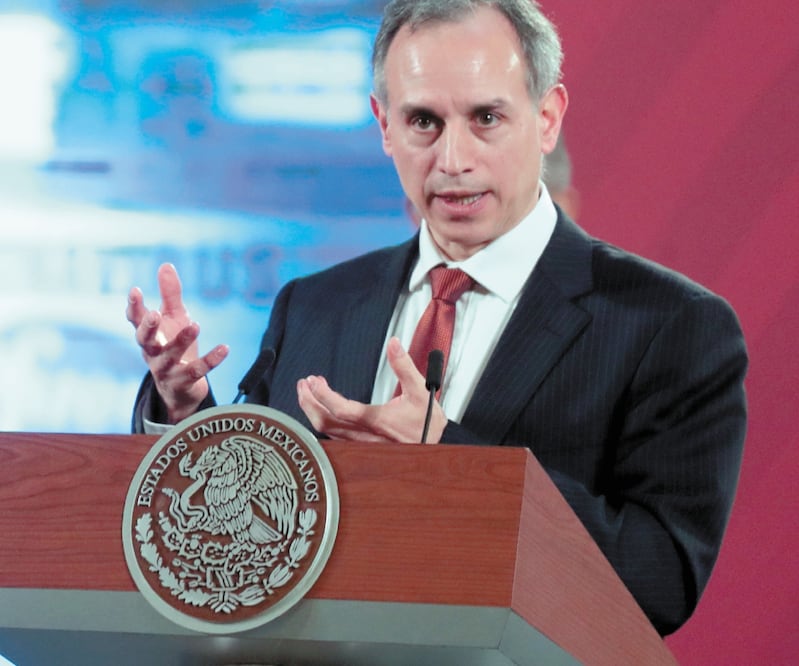 López-Gatell dice que para volver a clases no es esencial la vacuna. GERMÁN ESPINOSA. EL UNIVERSAL