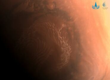 Nuevas fotos de Marte en HD: Cráteres, dunas del Planeta Rojo desde la sonda china