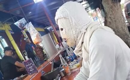 VIDEO: Revelan identidad del "Hombre de Blanco" en Coacalco que causó terror en TikTok