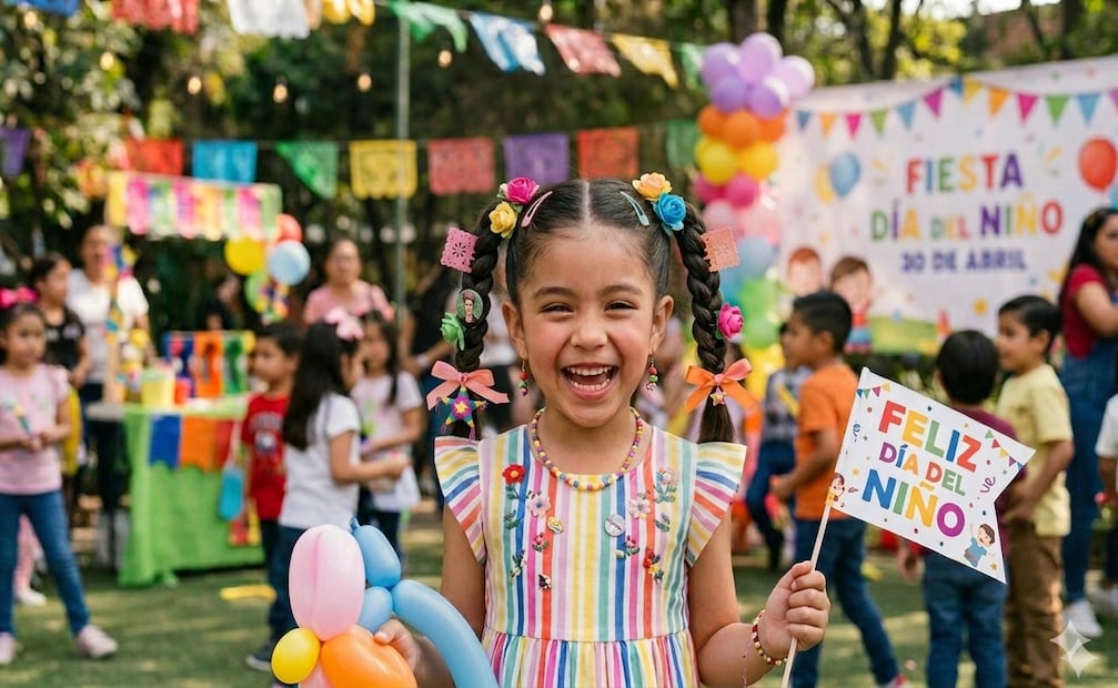 Por esta razón se celebra el Día del Niño el 30 de abril en México. Foto: Generada con IA