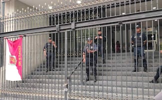 Segob señala a campesinos y transportistas de usar cadenas y candados para cerrar accesos; refrenda disposición al diálogo