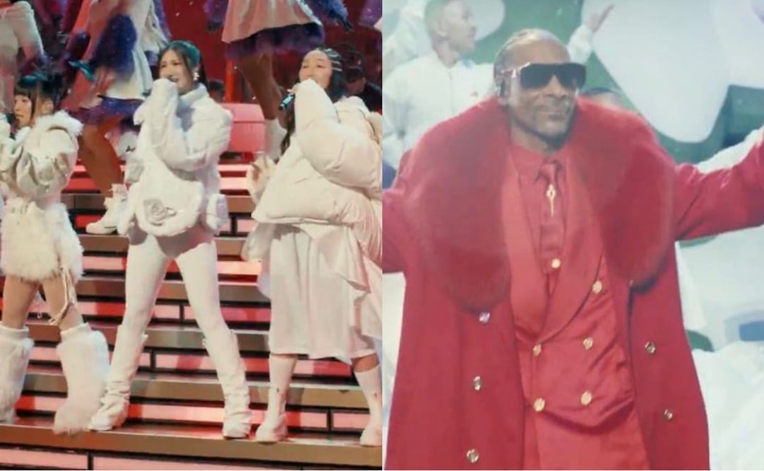 El “Snoop’s Holiday Halftime Party”, encabezado por Snoop Dogg,  se llevó a cabo en pleno duelo entre Minnesota Vikings y Detroit Lions. Foto: Capturas Netflx.