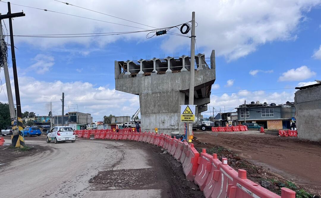 Paro de obras del Tren Suburbano. Foto: Arturo Contreras / EL UNIVERSAL