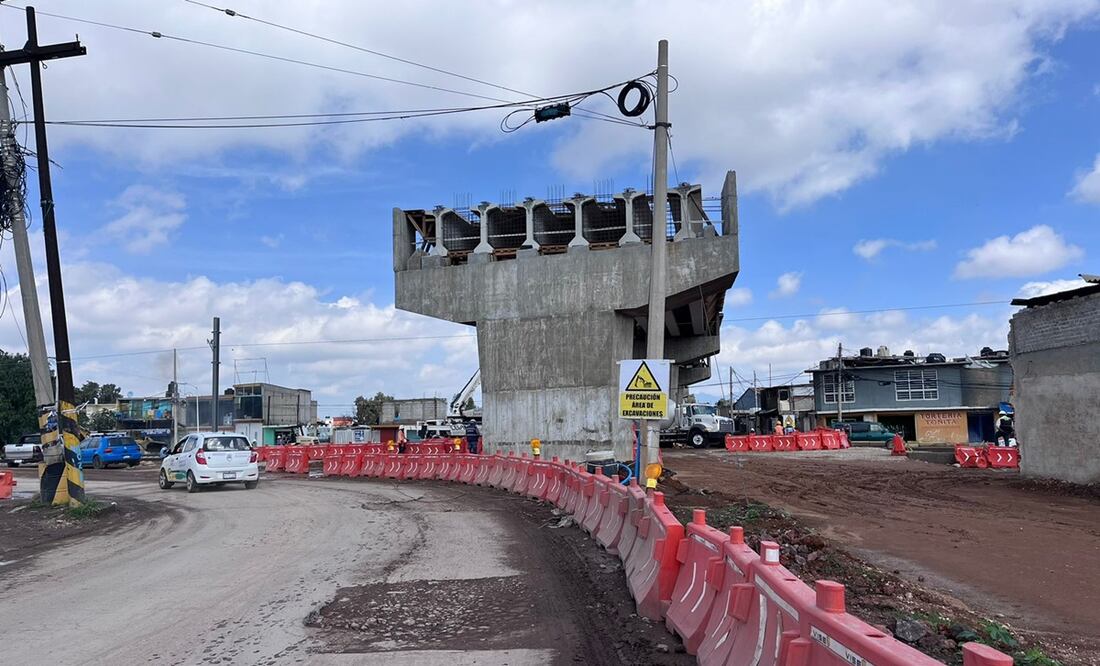 Paro de obras del Tren Suburbano. Foto: Arturo Contreras / EL UNIVERSAL