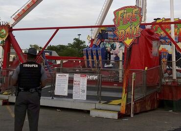 Video. Salen lanzados de juego mecánico en Ohio; un muerto