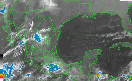 Dominarán lluvias aisladas en gran parte del país
