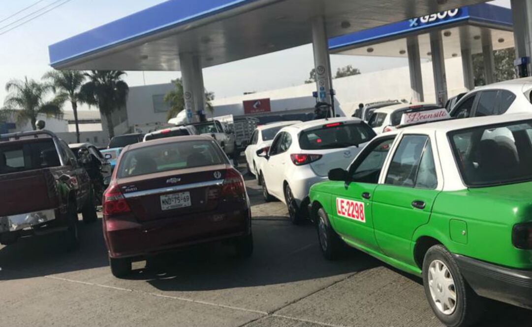 El desabasto generó pánico en Guanajuato. FOTO: Xóchitl Álvarez | EL UNIVERSAL